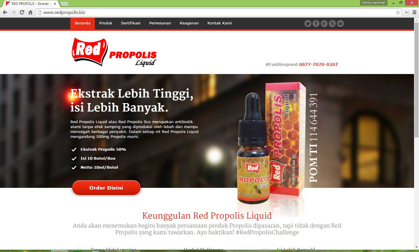 red propolis